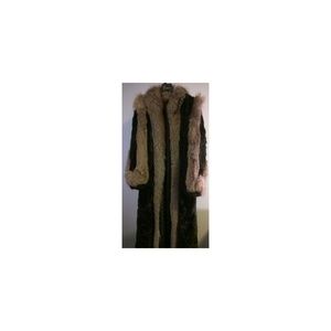 Mink full length coat